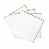 Edge Border Napkins (Set Of 4)