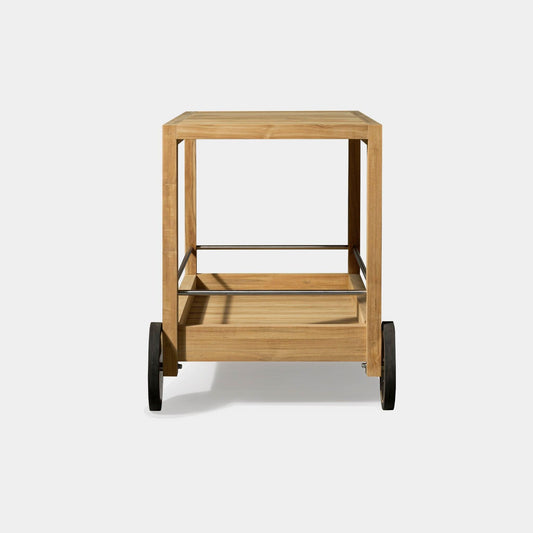 Tavola Teak Slatted Bar Cart