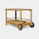 Tavola Teak Stone Bar Cart