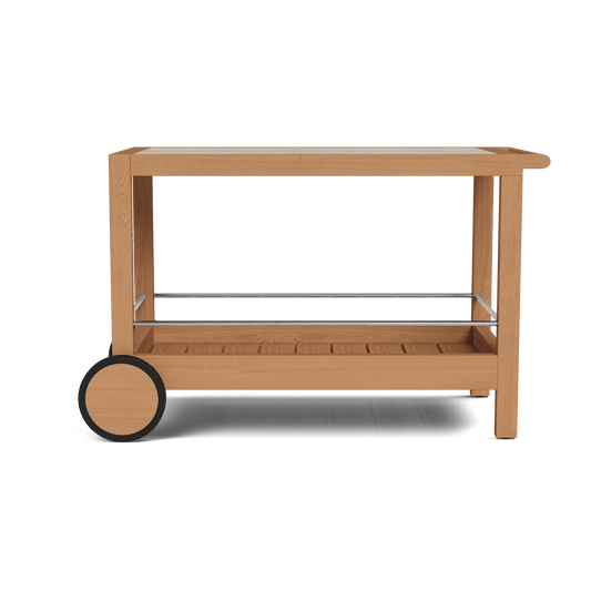 Tavola Teak Stone Bar Cart