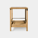 Tavola Teak Stone Bar Cart