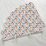 Printed Scalloped Christmas Tree Skirt