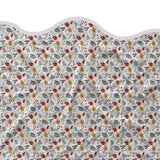 Printed Scalloped Christmas Tree Skirt