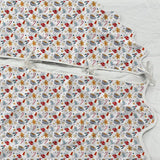 Printed Scalloped Christmas Tree Skirt