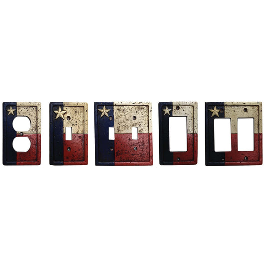 Texas Single Outlet Cover Wall Plate, 4 MOQ