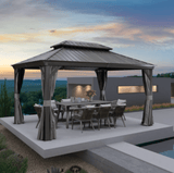 The Privacy Curtain for Hardtop Gazebo