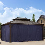 The Privacy Curtain for Hardtop Gazebo