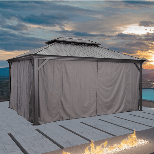 The Privacy Curtain for Hardtop Gazebo