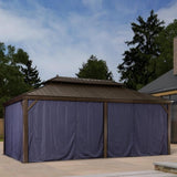The Privacy Curtain for Hardtop Gazebo