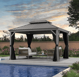 The Privacy Curtain for Hardtop Gazebo