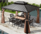 The Privacy Curtain for Hardtop Gazebo
