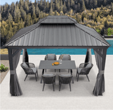 The Privacy Curtain for Hardtop Gazebo
