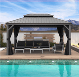 The Privacy Curtain for Hardtop Gazebo