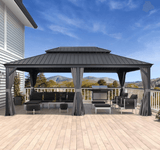 The Privacy Curtain for Hardtop Gazebo