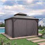 The Privacy Curtain for Hardtop Gazebo
