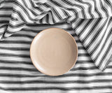 Black and White Stripe Tablecloth