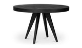 Parq Round Dining Table Black