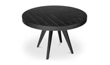 Parq Round Dining Table Black