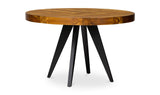 Parq Round Dining Table Amber