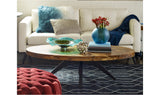 Parq Oval Coffee Table Amber