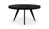 Parq 60 Inch Round Dining Table Black