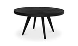 Parq 60 Inch Round Dining Table Black