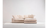Plunge Sectional Cappuccino