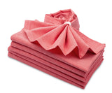 Burnt Orange Cloth Napkins