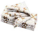 Printed Napkins - Metallic Gold Foil Napkins