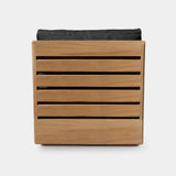 Tulum Armless Swivel Lounge Chair