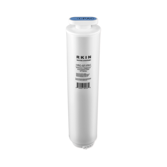 U1-W RKIN 2-in-1 Sediment and Carbon Pre-Filter QT Series