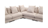 Tumble Classic L-Shaped Modular Sectional Cappuccino