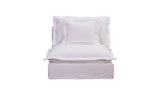 Olivia Slipper Chair White