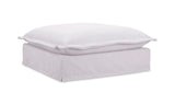 Olivia Ottoman White