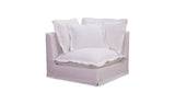 Olivia Corner Chair White