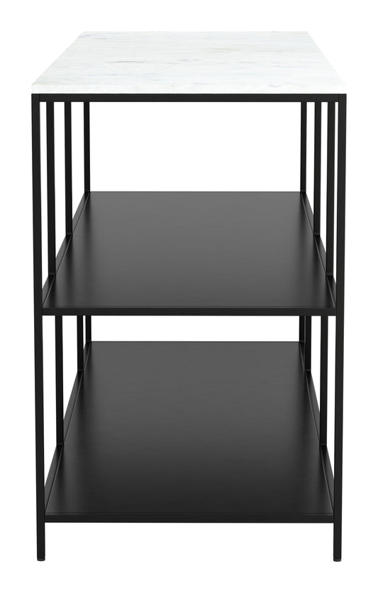 Singularity Console Table White & Black