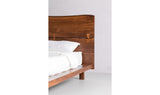 Madagascar Platform Bed Queen Brown