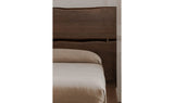 Madagascar Queen Platform Bed Dark Brown