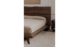 Madagascar King Platform Bed Dark Brown