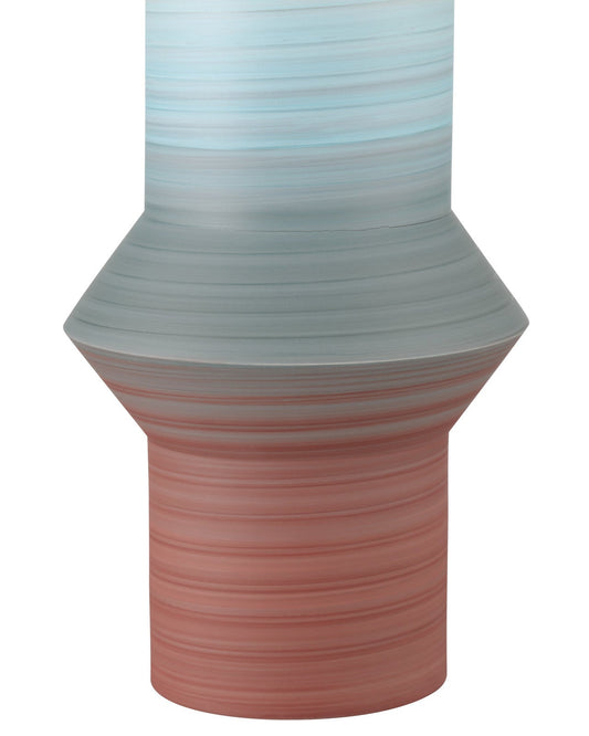Happy 80's Blue & Red Vase Set of 2