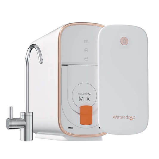Tankless Reverse Osmosis System with small size, replacement filter once a year - Waterdrop D4