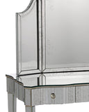 Gilda Silver Vanity Mirror