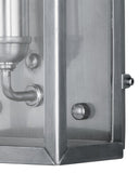 Royster Silver Outdoor Wall Sconce