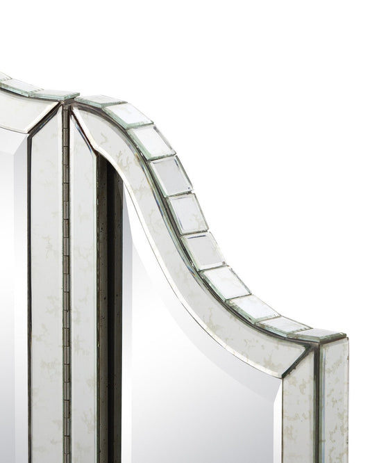 Gilda Silver Vanity Mirror