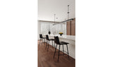 Alibi Barstool Matte Black - Set Of Two