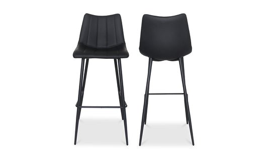 Alibi Barstool Matte Black - Set Of Two