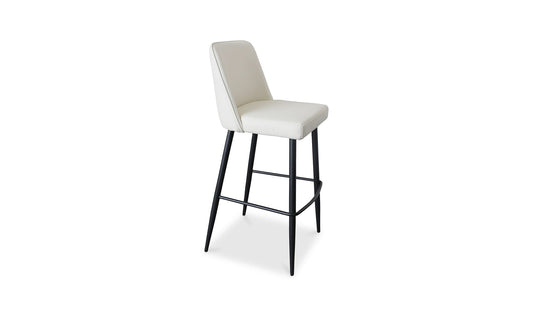 Emelia Bar Stool Ivory