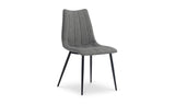 Alibi Dining Chair Dark Grey-Set of Two