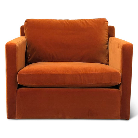 Maison Gianna Chair in Dune Velvet Fabric