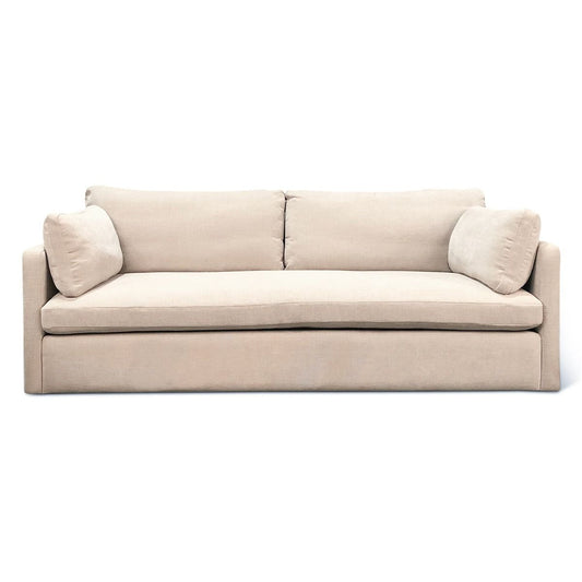 Maison Gianna Sofa in Oat Chenille Fabric
